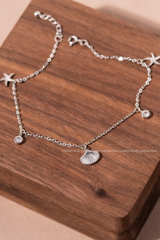 Lắc chân bạc Việt Nam Ocean Story