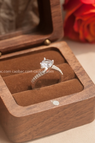 Nhẫn bạc Việt Nam Creamy