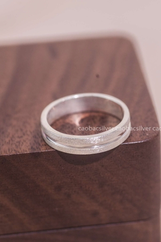 Nhẫn nam bạc Việt Nam Fancy (304)