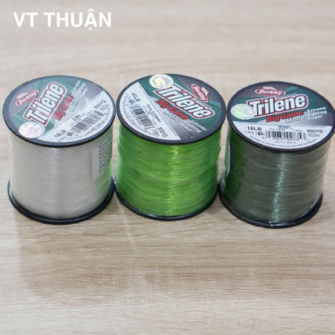 Cước Câu Berkley Trilene Big Game ( Cuộn 1/4Ib Màu Trắng )