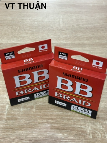Thông Số Dây PE Shimano BB Braid 200m