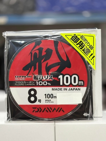 Dây Leader Daiwa D-FRON Fluorocarbon 100% Nhật Bản Chuyên Dụng Cho Câu Lure
