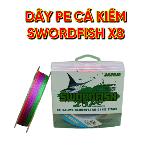 Dây PE cá kiếm Swordfish x8
