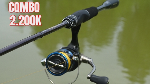 Combo Lure 2.200k Cần Bulava Apollo + Máy Shimano Nexave 2500 + PE Toman