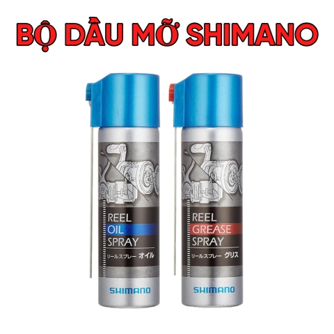 Bộ dầu mỡ máy câu Shimano