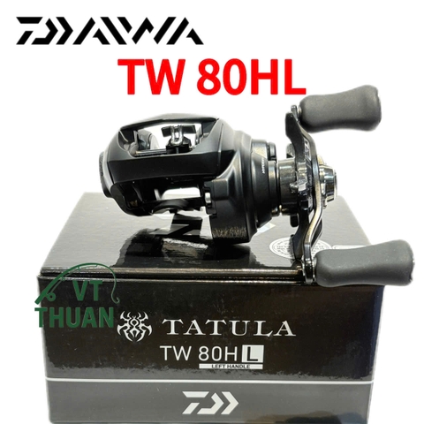 Máy Câu Daiwa Tatula TW 80HL – Hàng Chính Hãng Made in Thailand!
