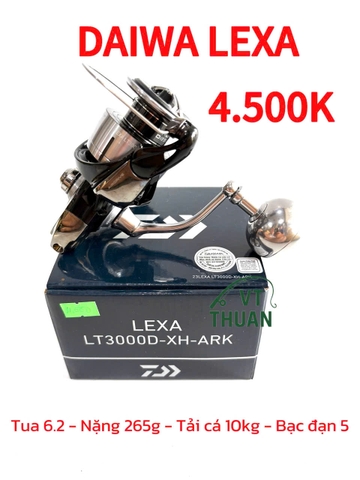 [VT THUẬN] Daiwa Lexa LT 3000D-XH-ARK