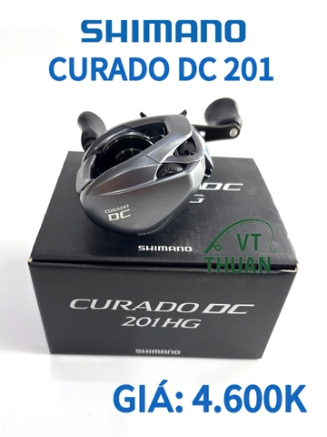 Máy ngang Shimano Curado DC 201HG