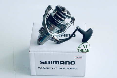 Shimano NASCI C3000HG, hàng chính hãng Shimano