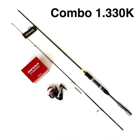 Combo Lure 1.330K | Cần daiwa CrossFire X + Máy Shimano Sienna