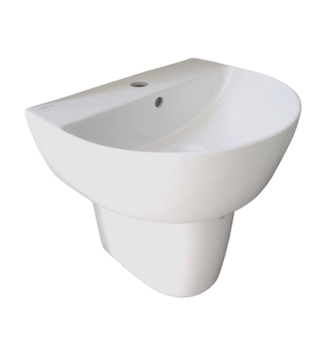 Lavabo treo tường Viglacera V37+ Chân