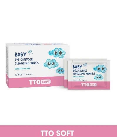 TTO SOFT BABY - Khăn tẩy trang mắt vô trùng trẻ em