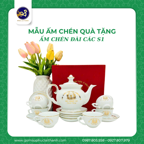 Ấm chén Đài Các S1