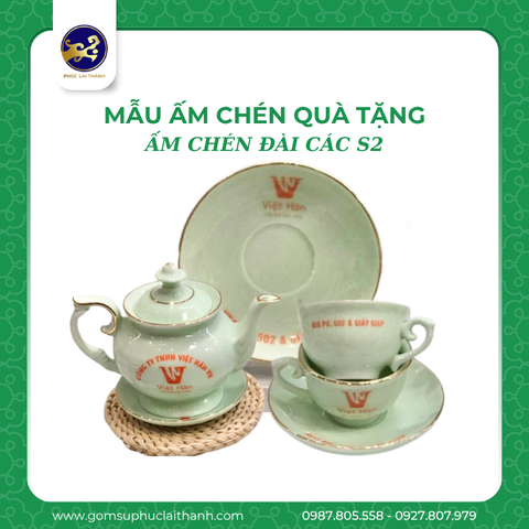 Ấm chén Đài Các S2