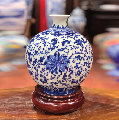 Bình hút lộc Hoa Cúc Cổ