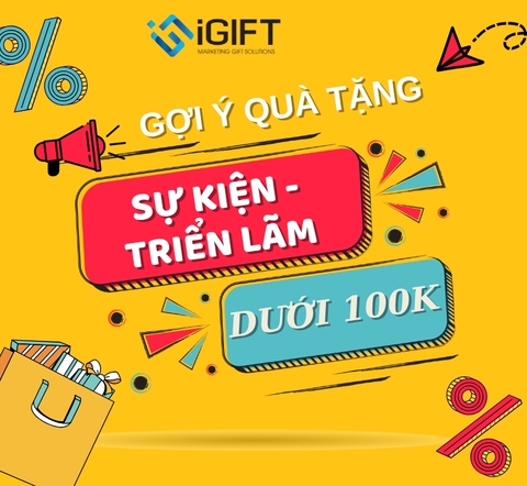 Gợi Ý Quà Tặng Sự Kiện Triển Lãm In Logo Dưới 100k