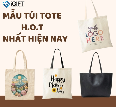 Mẫu túi tote in hình HOT nhất trên thị trường. 