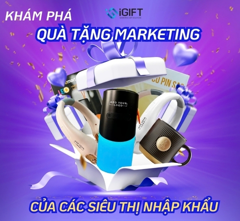 Khám phá quà tặng marketing của các siêu thị lớn dành cho khách hàng.