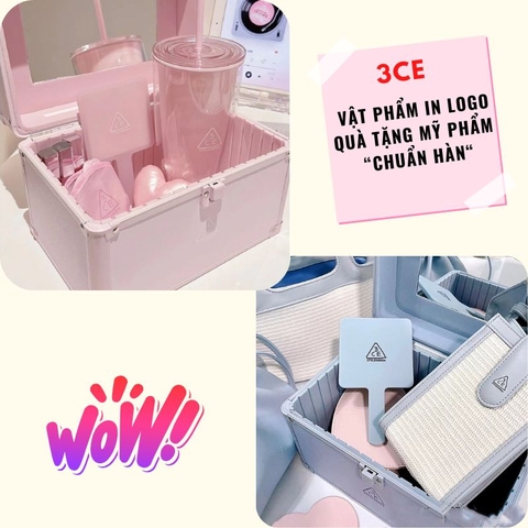 3CE và trào lưu quà tặng mỹ phẩm “chuẩn Hàn” - Quà tặng marketing hiệu quả