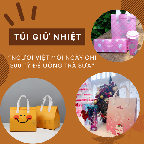 Người Việt chi 300 tỷ/ngày cho trà sữa, cà phê – Cơ hội cho túi giữ nhiệt in logo F&B