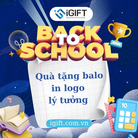 Balo In Logo – Quà Tặng Khai Giảng Được Ưa Chuộng Nhất 2025