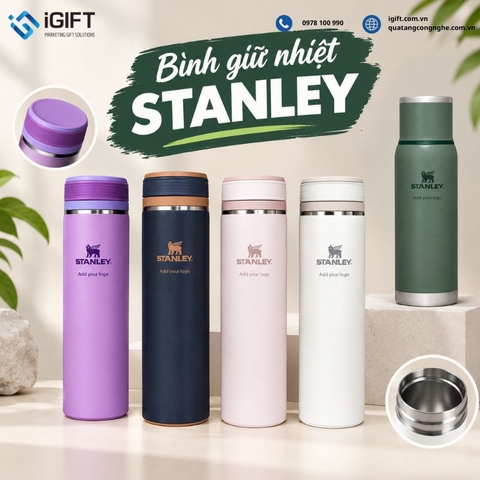 Bình giữ nhiệt Stanley chính hãng giá bao nhiêu? Top mẫu hot bán chạy