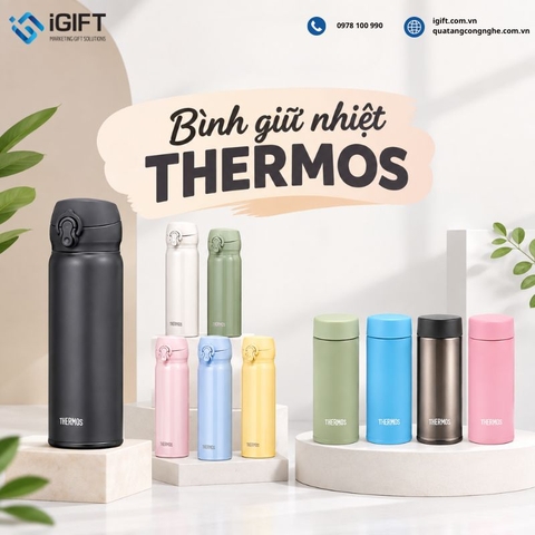 Đánh giá chi tiết bình giữ nhiệt Thermos: Của nước nào, có tốt không?