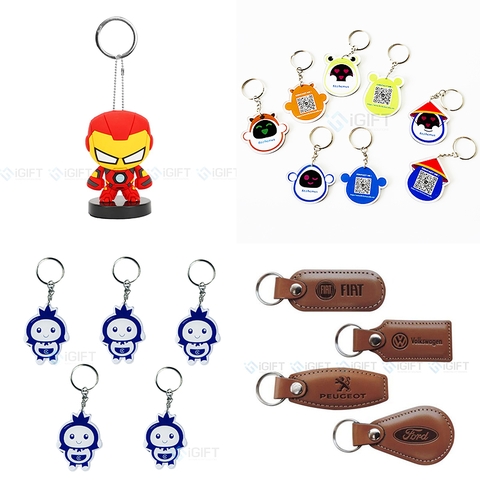 Phân Biệt 5+ Loại Móc Khóa Quảng Cáo| Đặt Làm Móc Khóa Theo Yêu Cầu Số Lượng Lớn Tại iGIFT