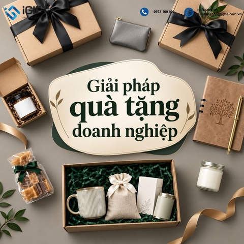 Giải pháp quà tặng doanh nghiệp trọn gói tại iGIFT