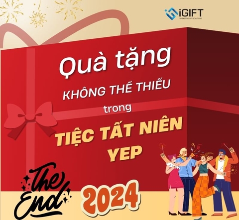 Quà tặng tất niên công ty cần phải có | Quà tặng Year End Party
