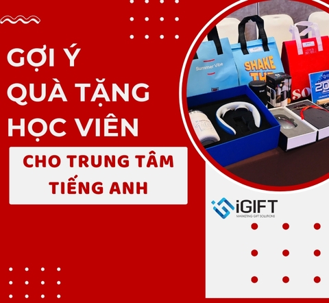 Gợi ý quà tặng học viên in logo cho các trung tâm ngoại ngữ