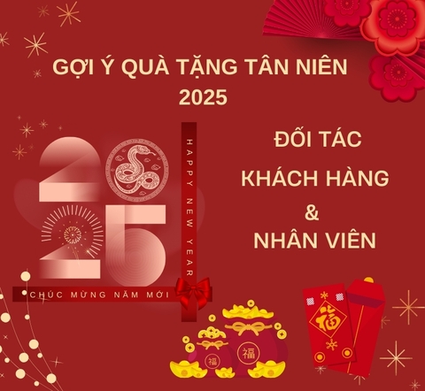 Tân niên 2025 | Gợi ý quà tặng khai xuân cho doanh nghiệp 