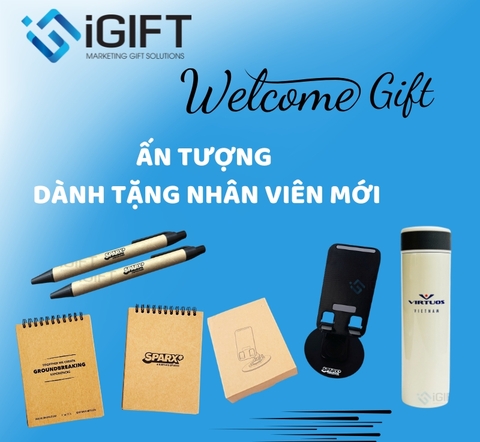 Gợi ý Welcome Gift  chào đón nhân viên mới chuyên nghiệp