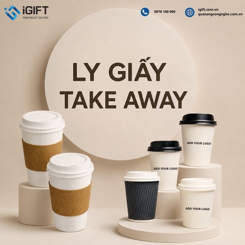 Ly giấy Take Away: Bảng giá & cách chọn chuẩn cho quán