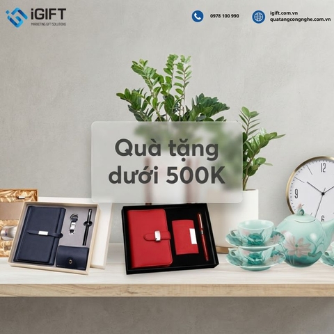 Quà tặng dưới 500k: 15+ Mẫu quà tặng doanh nghiệp tinh tế