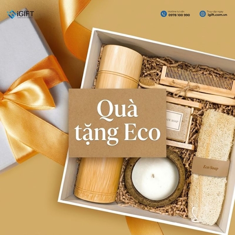Quà tặng Eco: Giải pháp quà tặng doanh nghiệp thân thiện môi trường in logo