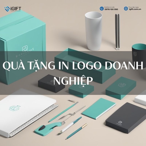 Quà tặng in logo - Quảng bá thương hiệu cho doanh nghiệp