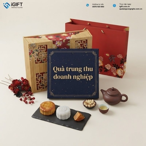 Quà trung thu doanh nghiệp: Gợi ý set quà sang trọng, tối ưu chi phí