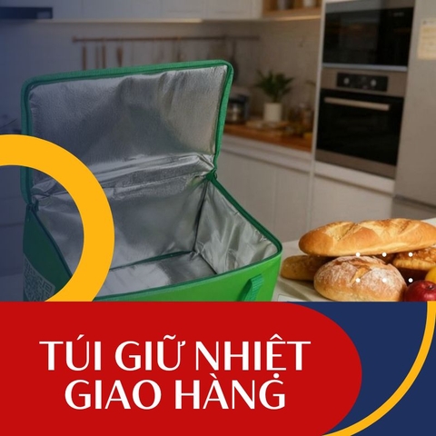 Túi giữ nhiệt giao hàng - Giải pháp cho dịch vụ ship đồ ăn chuyên nghiệp