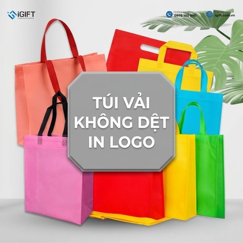 Túi vải không dệt in logo - Bảng giá & kinh nghiệm đặt hàng cho doanh nghiệp