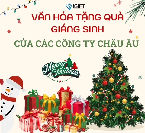 Văn hóa tặng quà Giáng sinh độc đáo tại các công ty Châu Âu