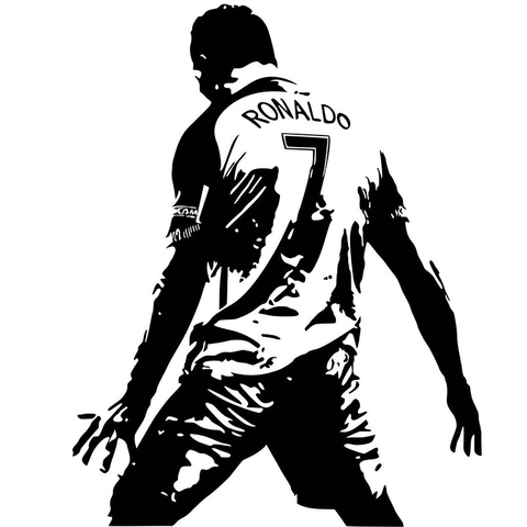 Giấy dán tường Ronaldo ngôi sao tỏa sáng nâng tầm không gian sống