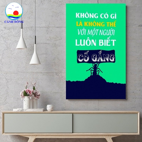 Decal dán tường không có gì là không thể với một người luôn biết cố gắng - dán kính, gỗ, trang trí phòng tạo động lực - in theo size yêu cầu trên nhiều chất liệu - sẵn keo dán dễ