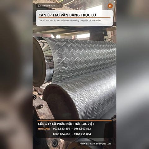 Thảm chống trơn trượt vân nổi