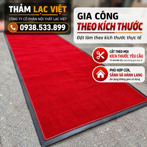Thảm chùi chân len siêu thấm đế chống trượt