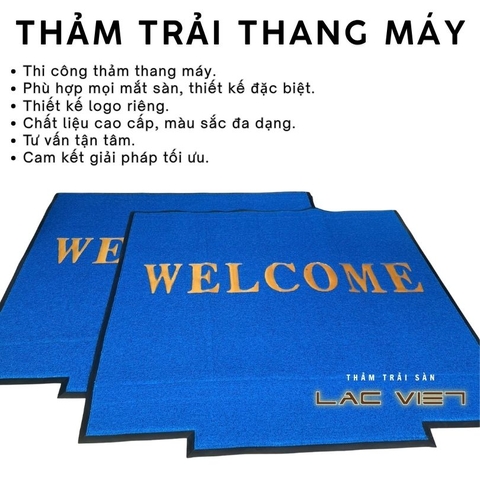Thảm Trải Thang Máy In Logo – Giải Pháp Tăng Nhận Diện Thương Hiệu