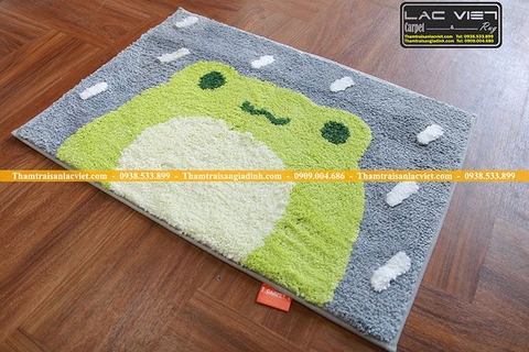 Thảm Chùi Chân Siêu Thấm Ếch Xanh ST12