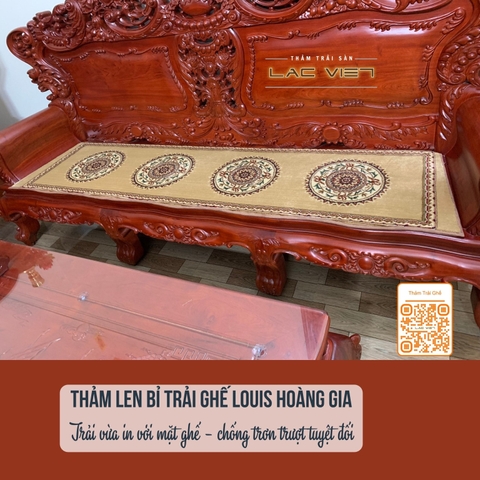 Thảm Len Bỉ Cho Bộ Ghế Louis Hoàng Gia - Sang Trọng & Đẳng Cấp