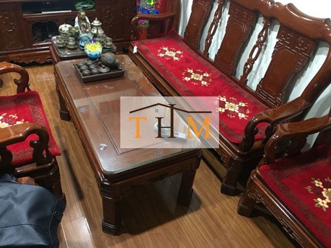 Thảm Ghế Len Dệt Tay Cao Cấp 004