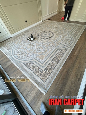 Thảm Ba Tư decor đẳng cấp cho không gian sống